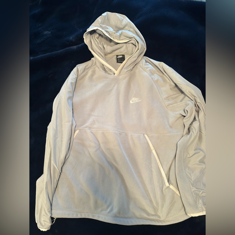 Nike Gray Fleece Hoodie men’s XL EUC
